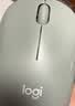 罗技（Logitech）M221 轻音鼠标 无线鼠标 办公鼠标 对称鼠标 带无线微型接收器 薄荷绿 实拍图