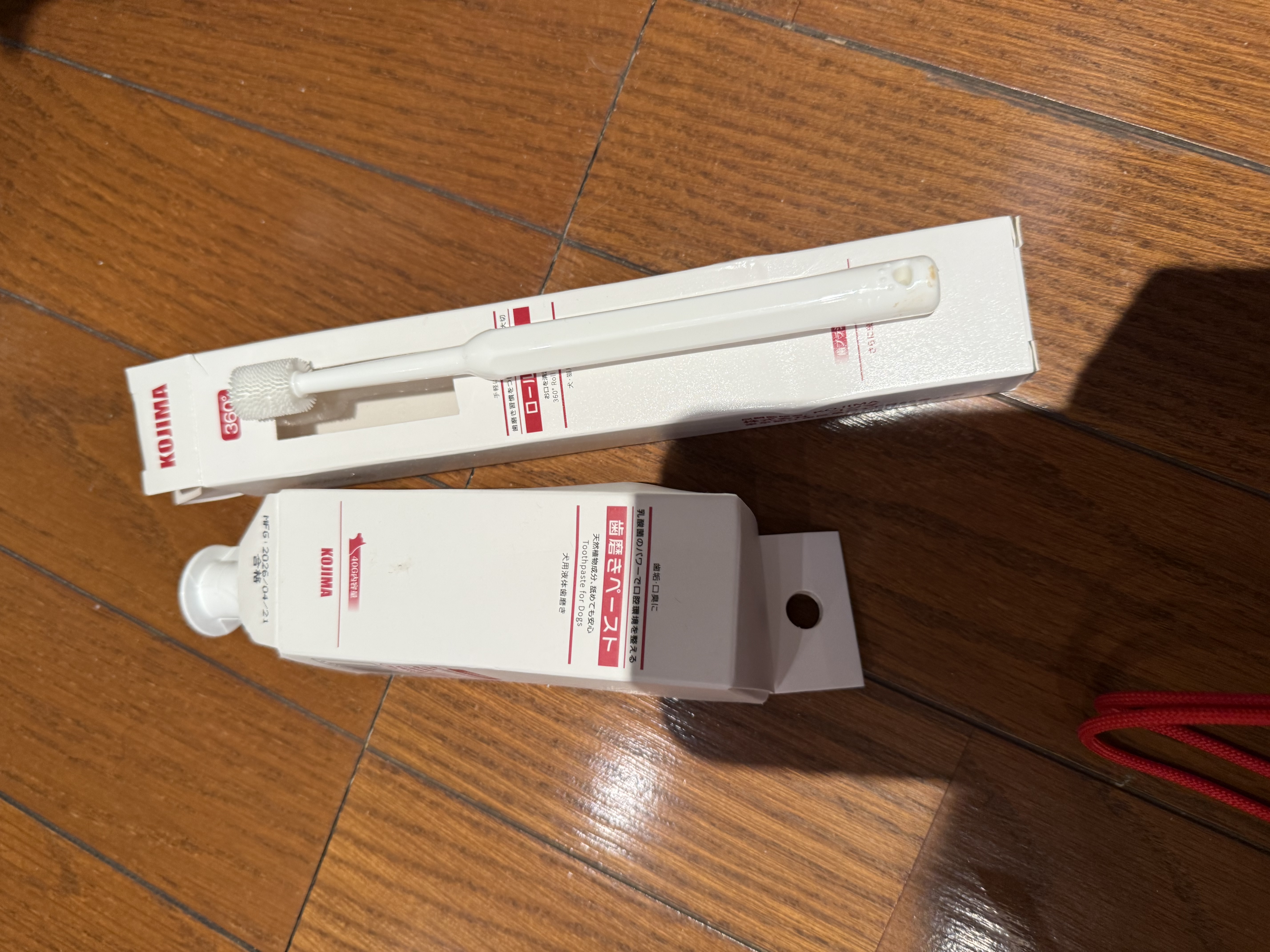 KOJIMA日本宠物牙膏狗狗猫咪牙刷猫咪刷牙洁牙宠物牙齿清洁用品奶香味 【推荐】犬用刷牙套餐 实拍图