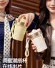 苏泊尔（SUPOR）保温杯陶瓷覆层内胆咖啡杯女士水杯高颜值便携车载杯子送女生礼物 实拍图