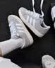 adidas 面包鞋 GRAND COURT BASE 00s休闲板鞋平底鞋男女阿迪达斯 浅灰/白色/树脂黄   39 实拍图