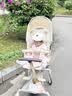 爱宝适婴儿车棉垫秋冬保暖坐垫推车垫子宝宝餐椅坐垫通用型木槿新芽G039 实拍图