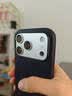 Apple/苹果 iPhone 17 Pro硅胶手机壳-黑色 磁吸保护壳苹果手机壳全包旗舰店原装 实拍图
