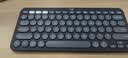 罗技（Logitech）时尚系列K390无线蓝牙键盘 超薄便携 K380升级版 黑色 79键 实拍图