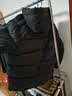 坦博尔羽绒服男短款连帽运动户外保暖外套厚530337D 黑色175 实拍图