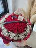来一客情人节鲜花速递99朵红玫瑰花束生日礼物表白送女友全国同城配送 99朵红玫瑰女神款 实拍图