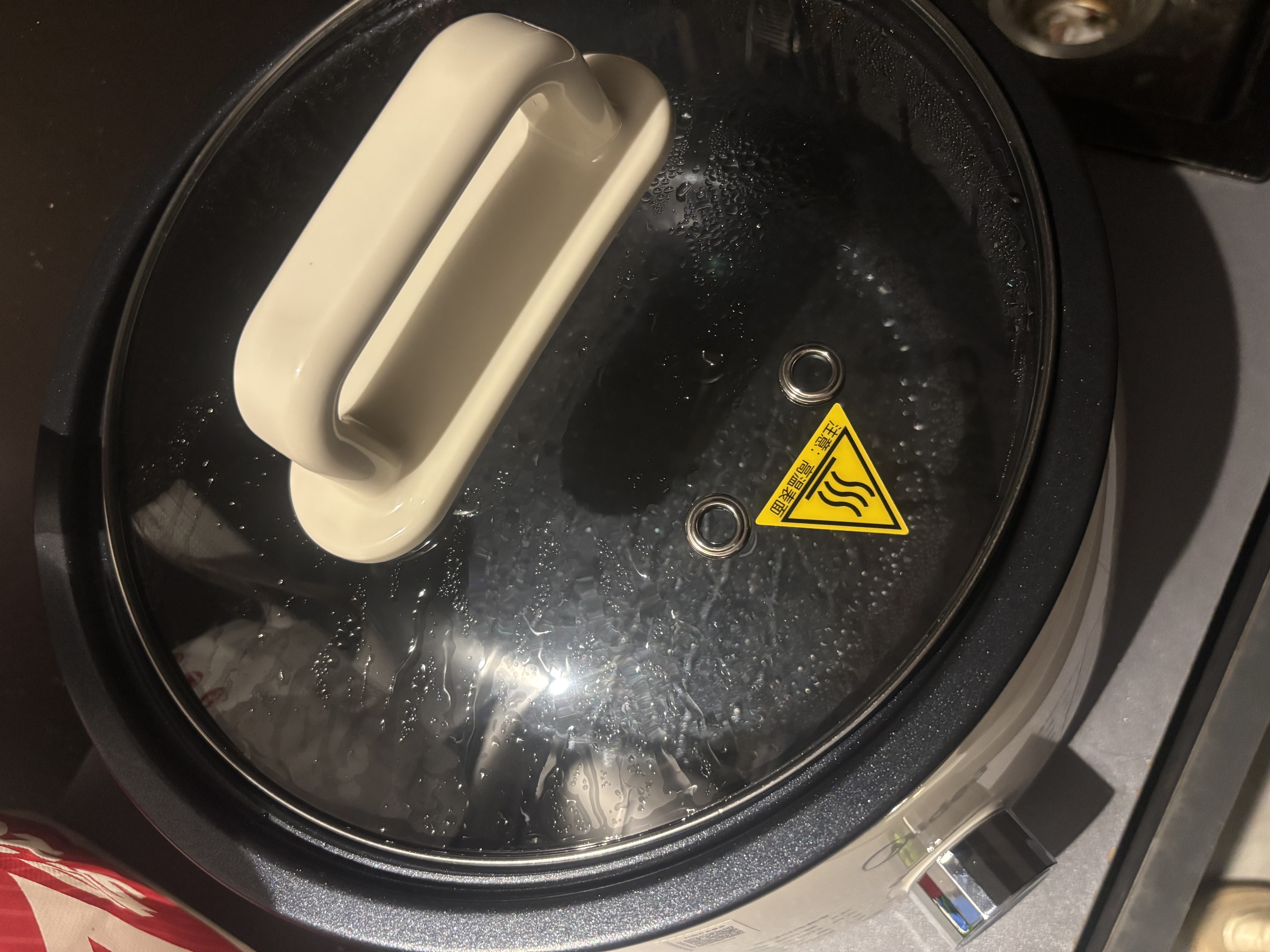 美的（Midea）电火锅 火锅专用锅3-4人 电锅一体家用多功能锅 一锅多用宿舍电煮锅 电热锅分体可拆 4.5L 【升级大功率|可拆洗锅身】HGE3026 实拍图
