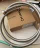 九牧（JOMOO）不锈钢金属编织软管冷热进水软管水管马桶热水器软管 60CM 实拍图