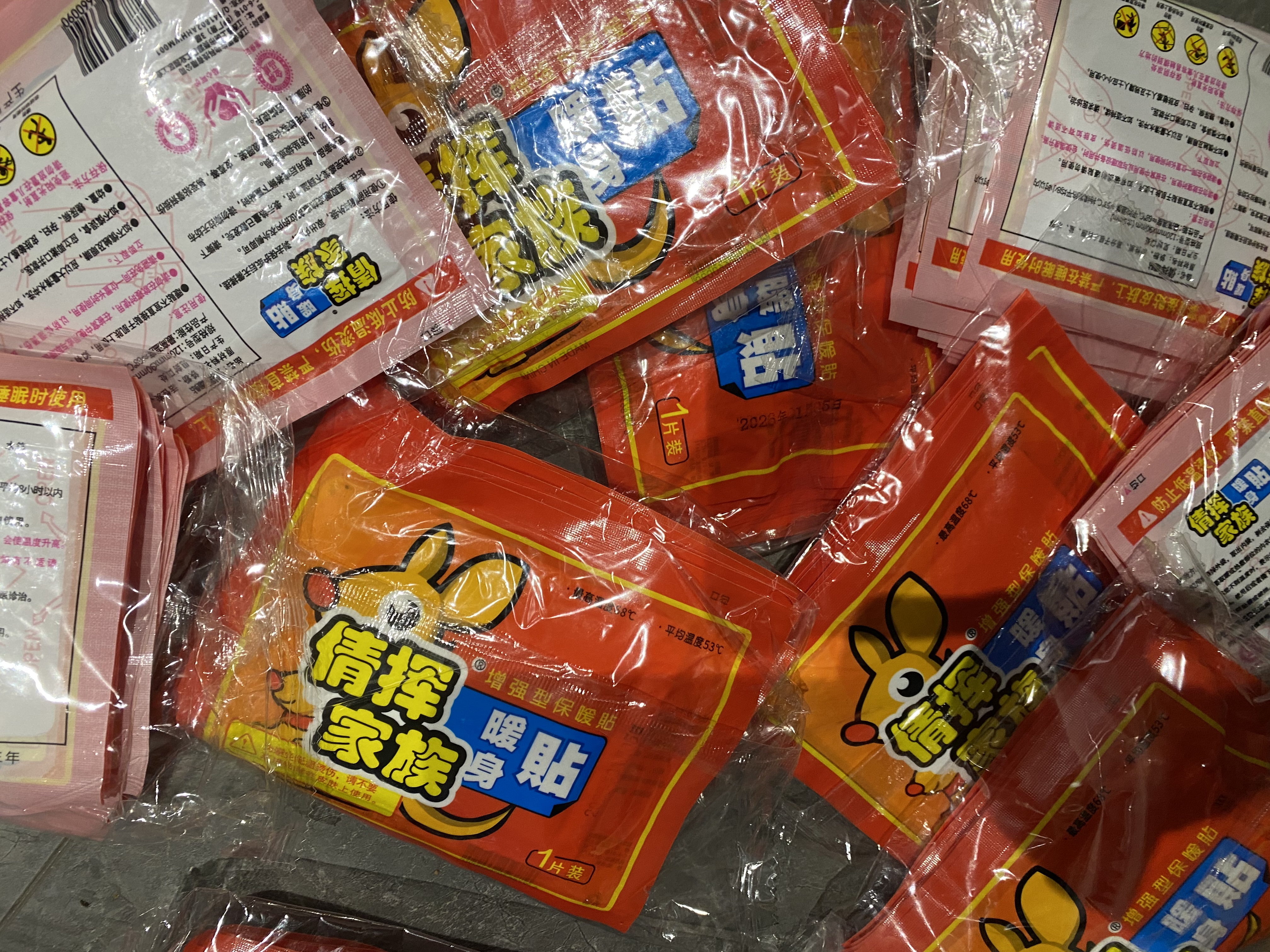 袋鼠暖身贴暖宝宝贴自发热暖手足暖全身冬季防寒暖贴增强款暖贴 100片装 实拍图