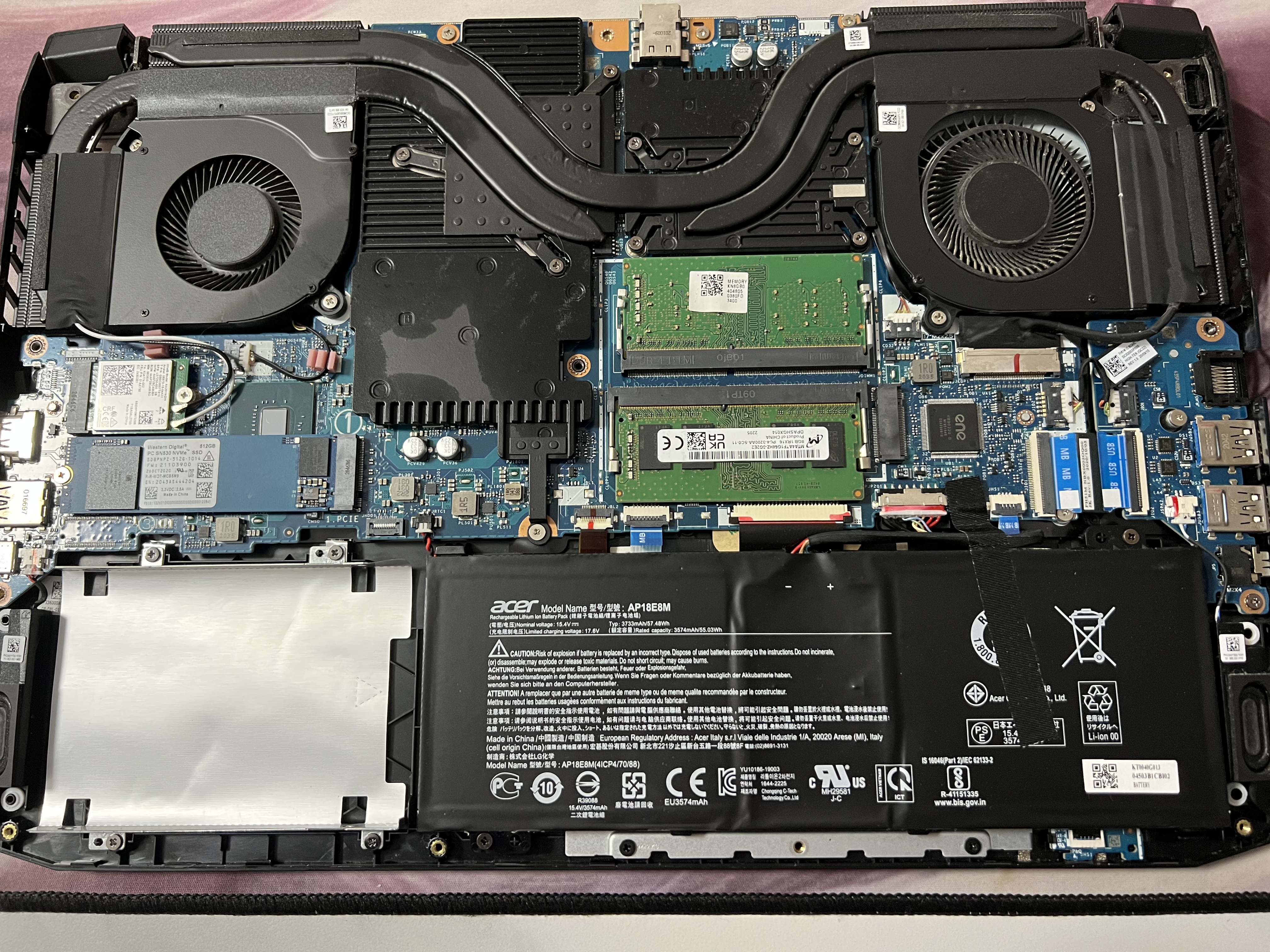 MGNC 镁光 DDR4 SODIMM 四代 笔记本电脑内存条 8G DDR4 3200 笔记本内存 实拍图