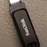 Sandisk闪迪128GB Type-C USB3.2 手机U盘DDC3黑色 读速高达400MB/s 自动备份 手机电脑两用  实拍图