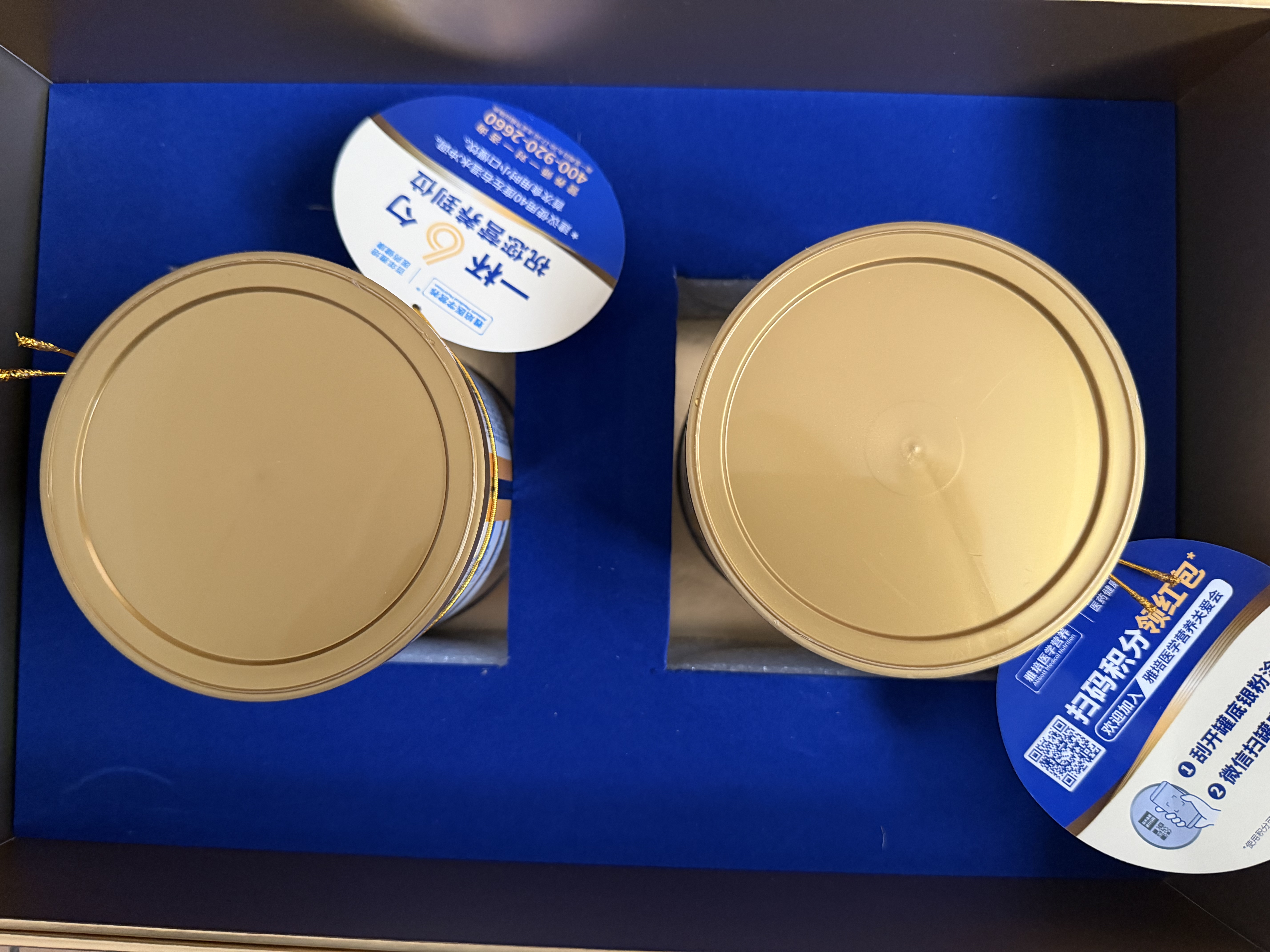雅培益力佳SR营养配方粉辅助降血糖 均衡营养中秋礼盒400g*2 实拍图
