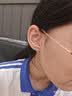 CS中国白银999足银泡泡耳钉睡觉免摘养耳洞防堵纯银耳棒防过敏耳饰 5对-足银999泡泡[睡觉免摘]耳钉 实拍图