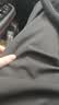 探拓（TECTOP）冲锋裤男加绒保暖防风软壳裤登山徒步裤 男款黑色 XXXL 实拍图