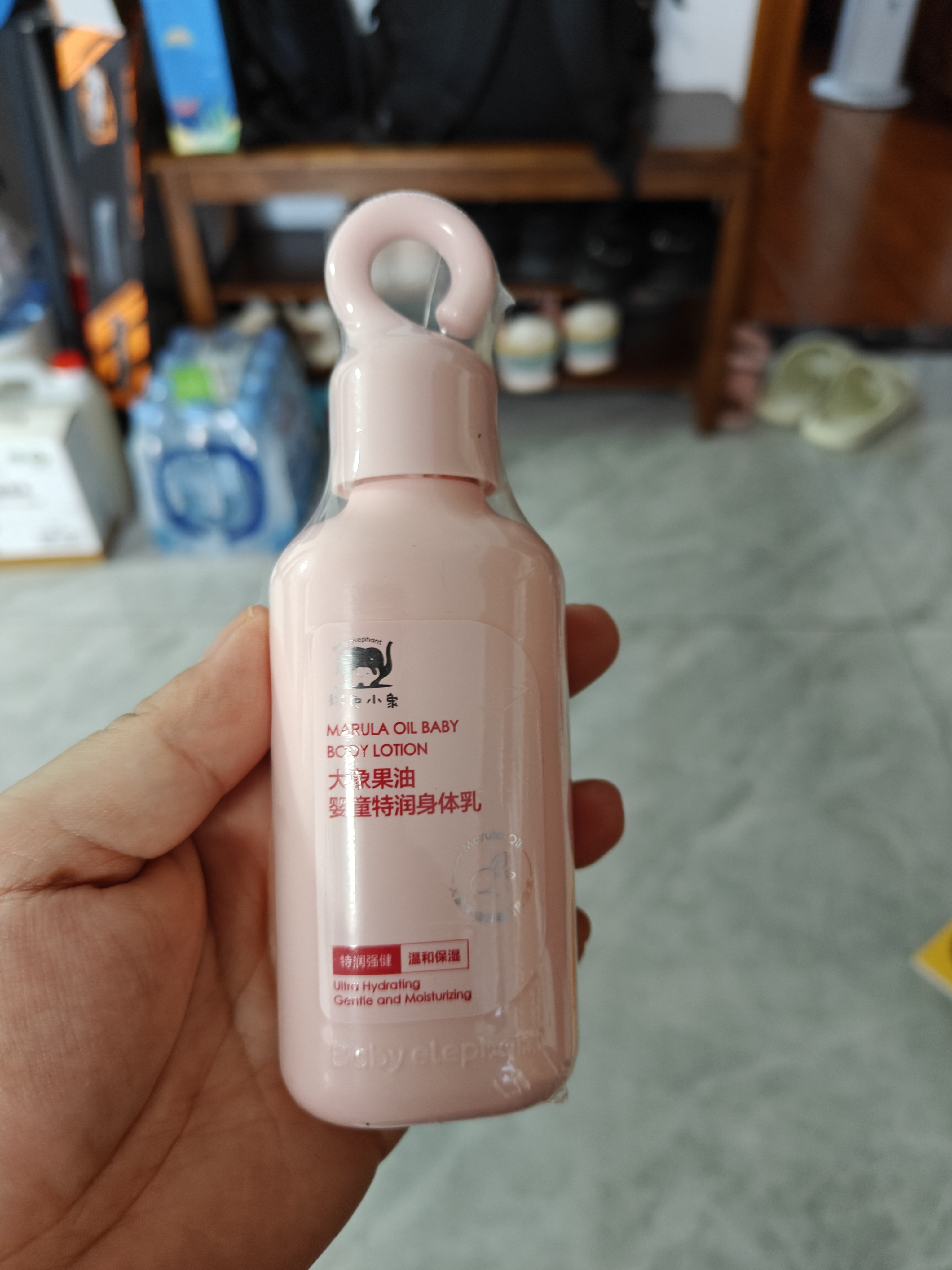 红色小象大象果油婴童特润身体乳100ml 儿童身体乳保湿乳秋冬身体乳 实拍图