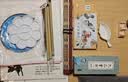 六品堂店售卖小六郎品牌国画颜料初学者套装小学生初中生入门中国画12色矿物颜料毛笔水墨画工笔画工具包 实拍图