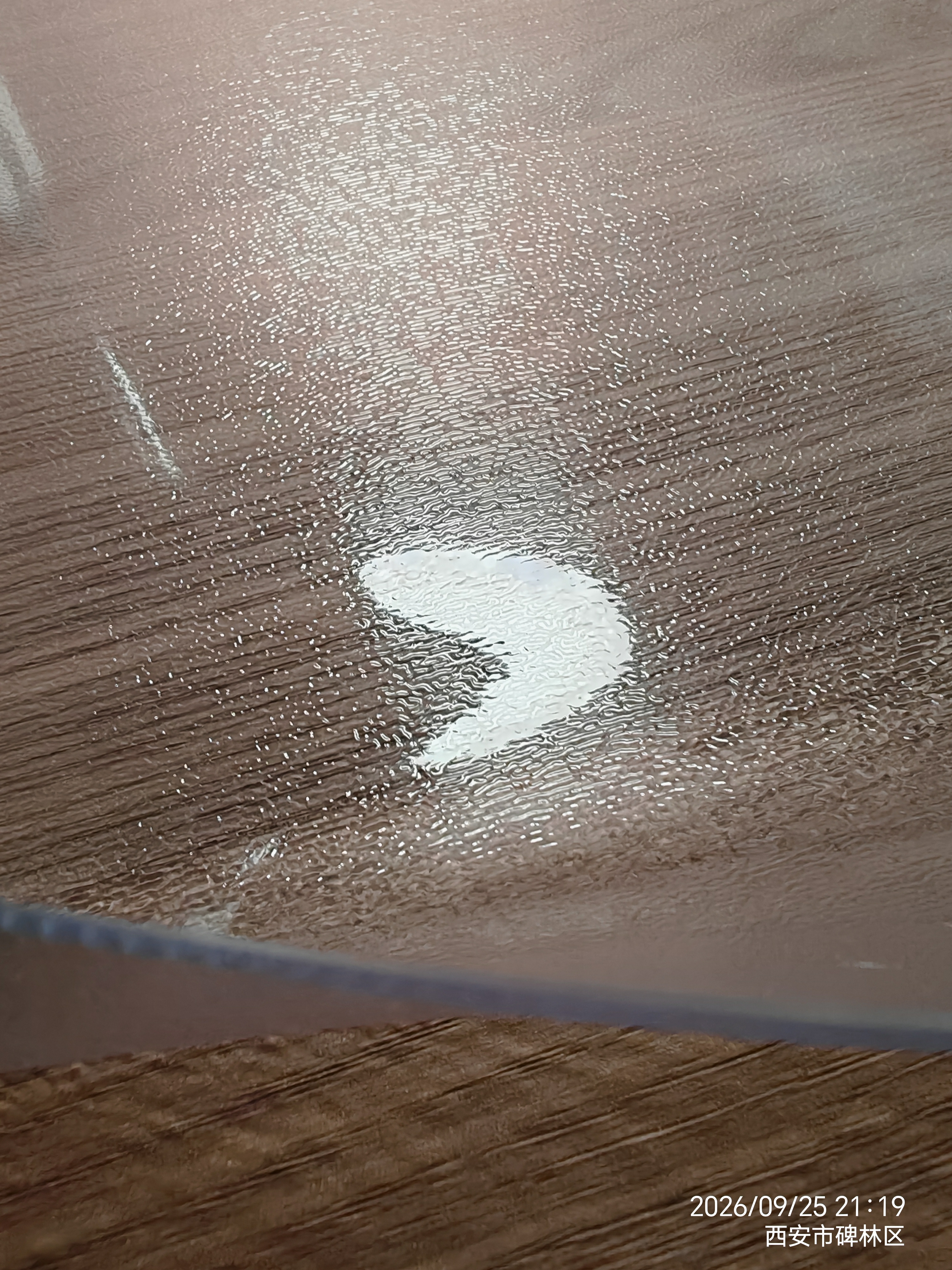 古私（Gusi）水晶板桌垫餐桌防水防油防烫耐高温PVC茶几厨房台面保护垫食品级 实拍图