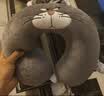名创优品（MINISO）迪士尼猫咪系列路西法记忆棉U型枕午睡枕旅行教室办公室靠枕礼物 实拍图