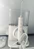 洁碧（Waterpik）冲牙器小魔方GT18全年龄段适用家用台式洗牙器水牙线洁牙牙齿冲洗器送老公老婆礼品七夕情人节礼物 GT18珍珠白（小魔方） 8支喷头 实拍图