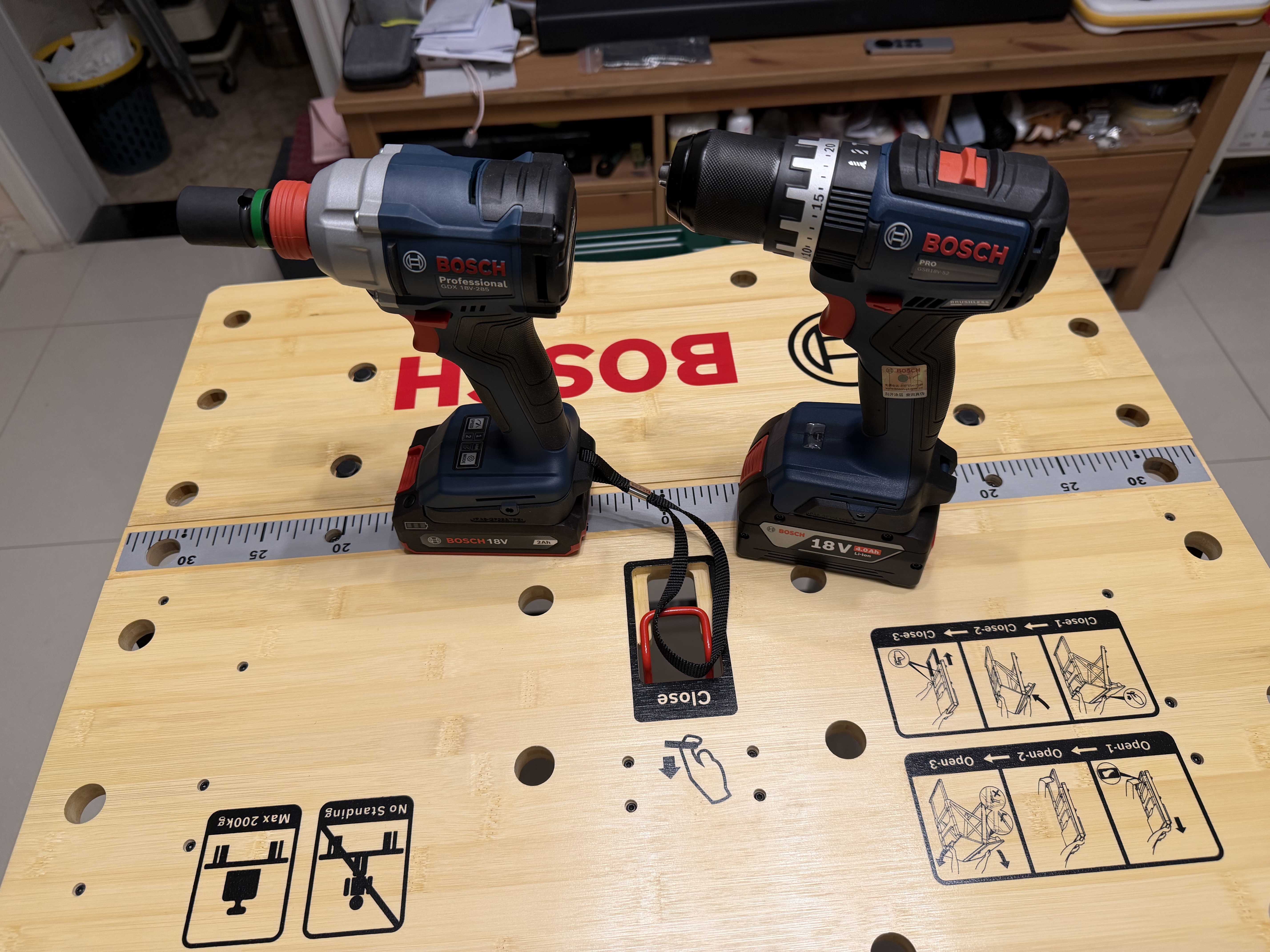 博世（BOSCH）冲击扳手起子机装配起拧安装钻孔285牛米大扭矩GDX 18V-285 裸机 实拍图