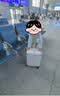 海澜之家（HLA）行李箱20英寸登机男轻便出差短途女旅行拉杆箱大容量象牙白20英寸 实拍图