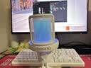 闪克（maono） 麦克风电脑无线收音麦游戏直播唱歌k歌录音降噪AI变音手机话筒台式桌面麦克风Horcus同款闪客dm40 DM40白-桌面款-(Horcus同款) 实拍图