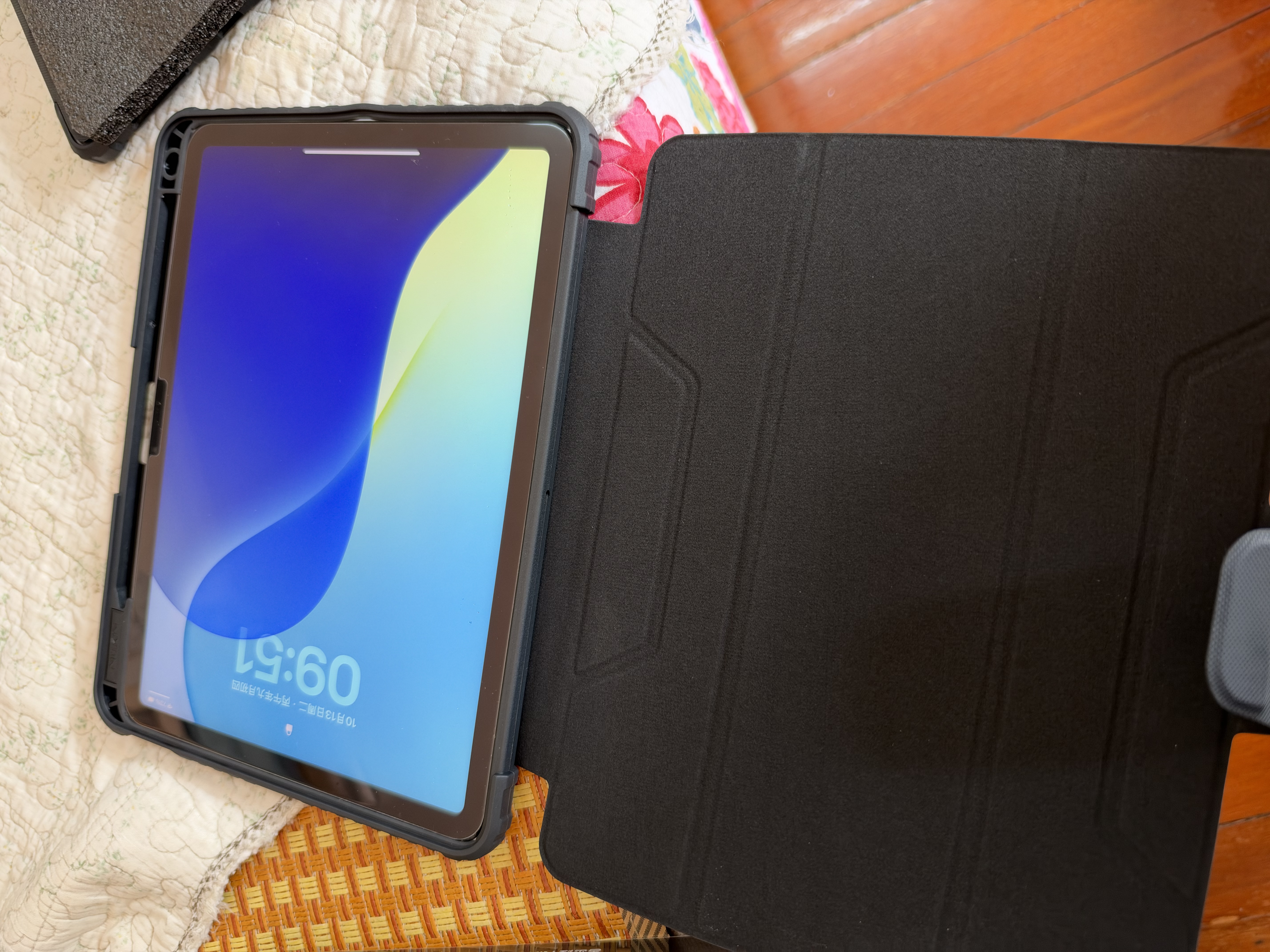 耐尔金适用iPadAir11保护套防弯2026年新款Air8/7/6保护壳25/24通用22款Pro11/Air5笔槽悍甲Pro黑 实拍图