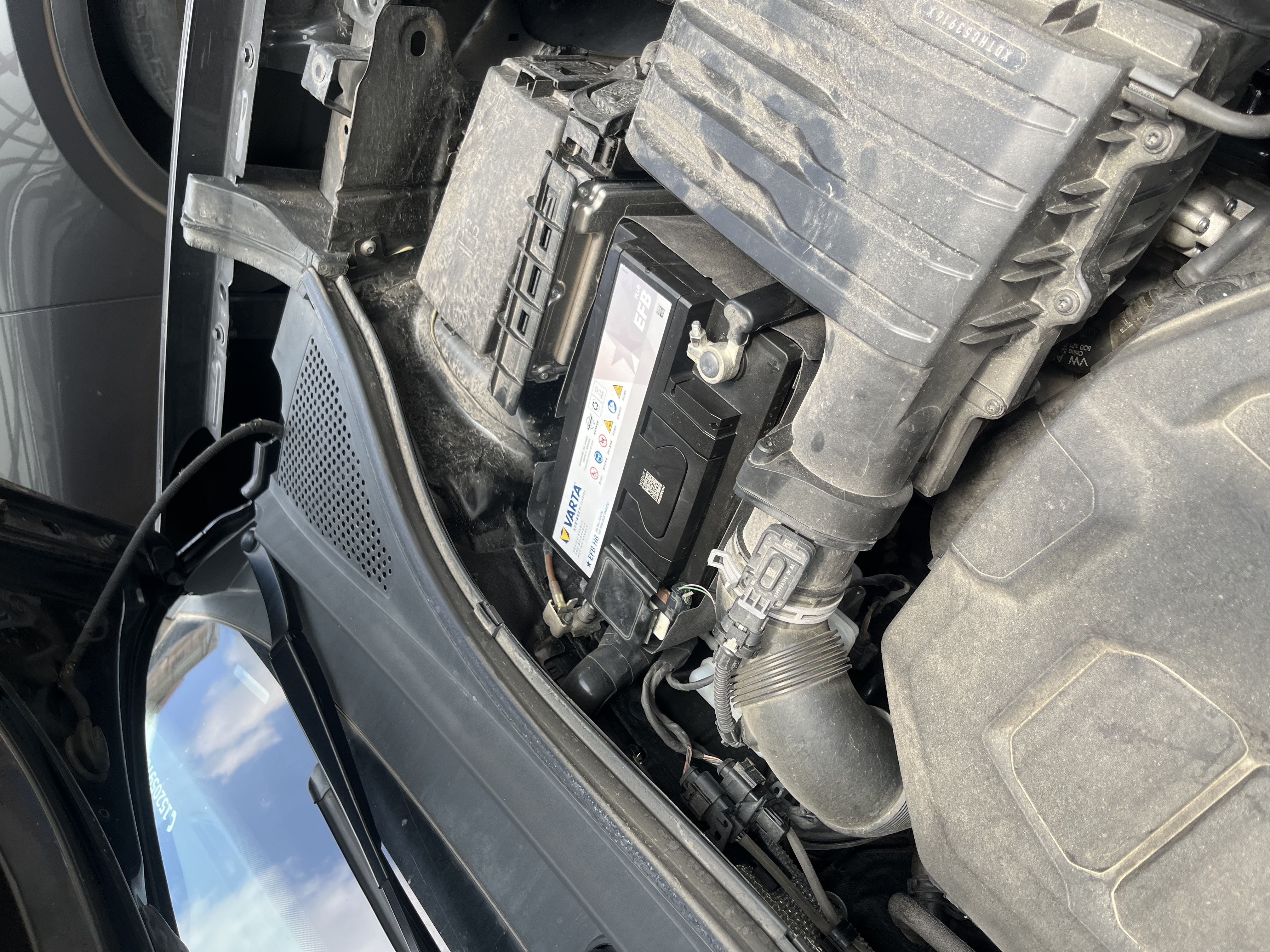 瓦尔塔（VARTA）京东自营养车汽车电瓶蓄电池启停EFB H6 70Ah以旧换新上门安装 实拍图