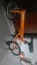 大行（DAHON）KT610 橙色折叠自行车16英寸YUKI超轻迷你便携男女式通勤单车 实拍图