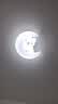 雷士（NVC）LED卧室护眼吸顶灯奶油风全光谱三色房间灯具卡通造型儿童房 实拍图