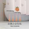 访客（FK）浴帘 优质涤纶加厚免打孔浴室防水隔断帘 缤纷花朵1.8-2米带挂环 实拍图