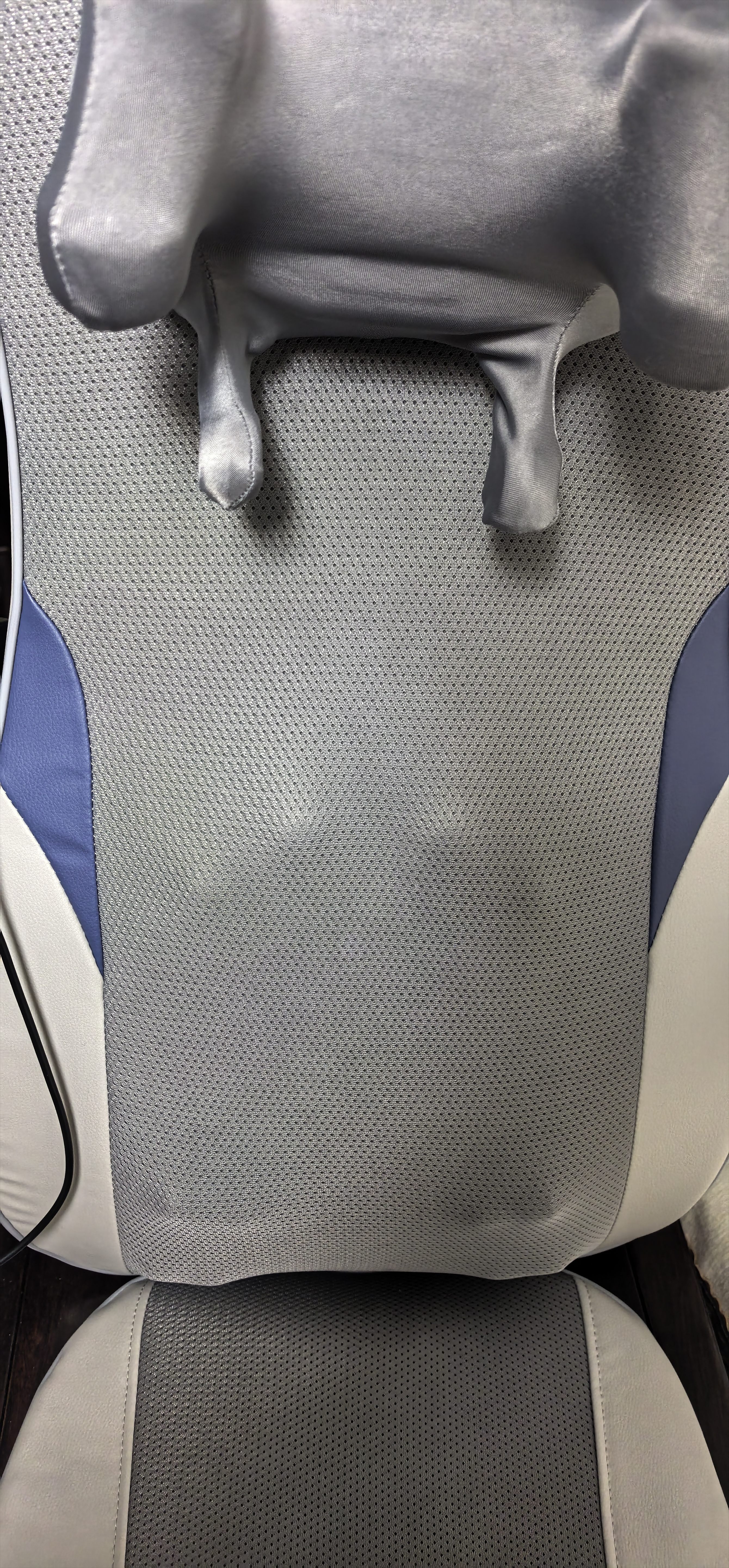 海尔（Haier）按摩靠垫按摩器肩颈腰背部按摩仪全身躺垫坐垫多功能按摩椅垫送父母长辈生日礼物实用HQY-D134WPro 实拍图