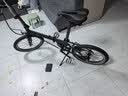 大行（DAHON）P8折叠自行车经典成人20英寸8速折叠车男女式运动单车KBC083 消光黑【经典版】 实拍图
