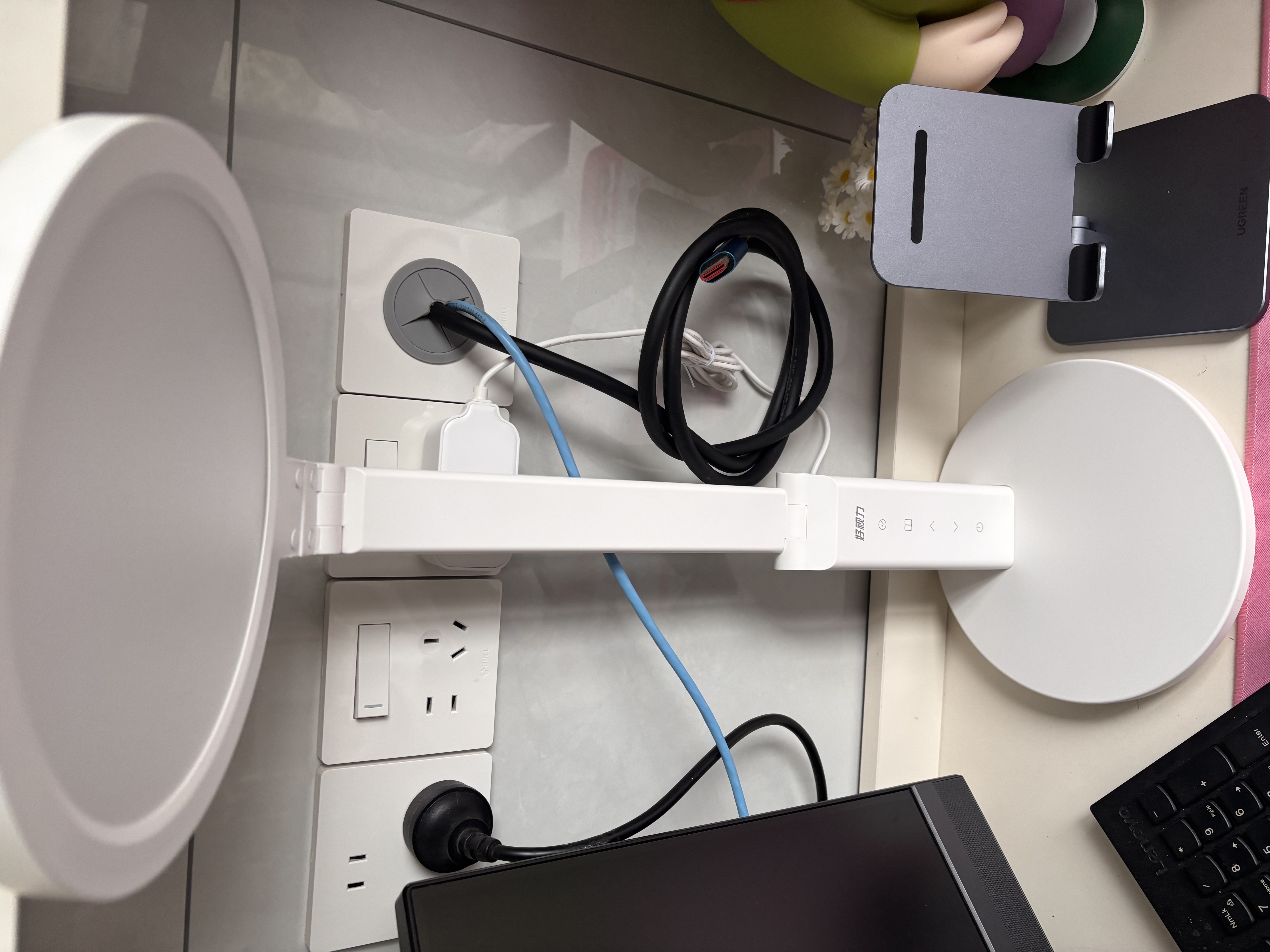 好视力AAAA级护眼台灯儿童学生学习阅读卧室书桌近视防控led灯 TG032Pro 实拍图