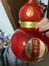 泸州老窖 福禄自在红 葫芦定制酒 浓香型白酒 52度 500ml*2瓶 礼盒装 送礼 实拍图