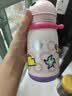 babycare儿童保温杯婴儿吸管水杯水壶不锈钢保温杯上学450ml-新旧款混发 实拍图
