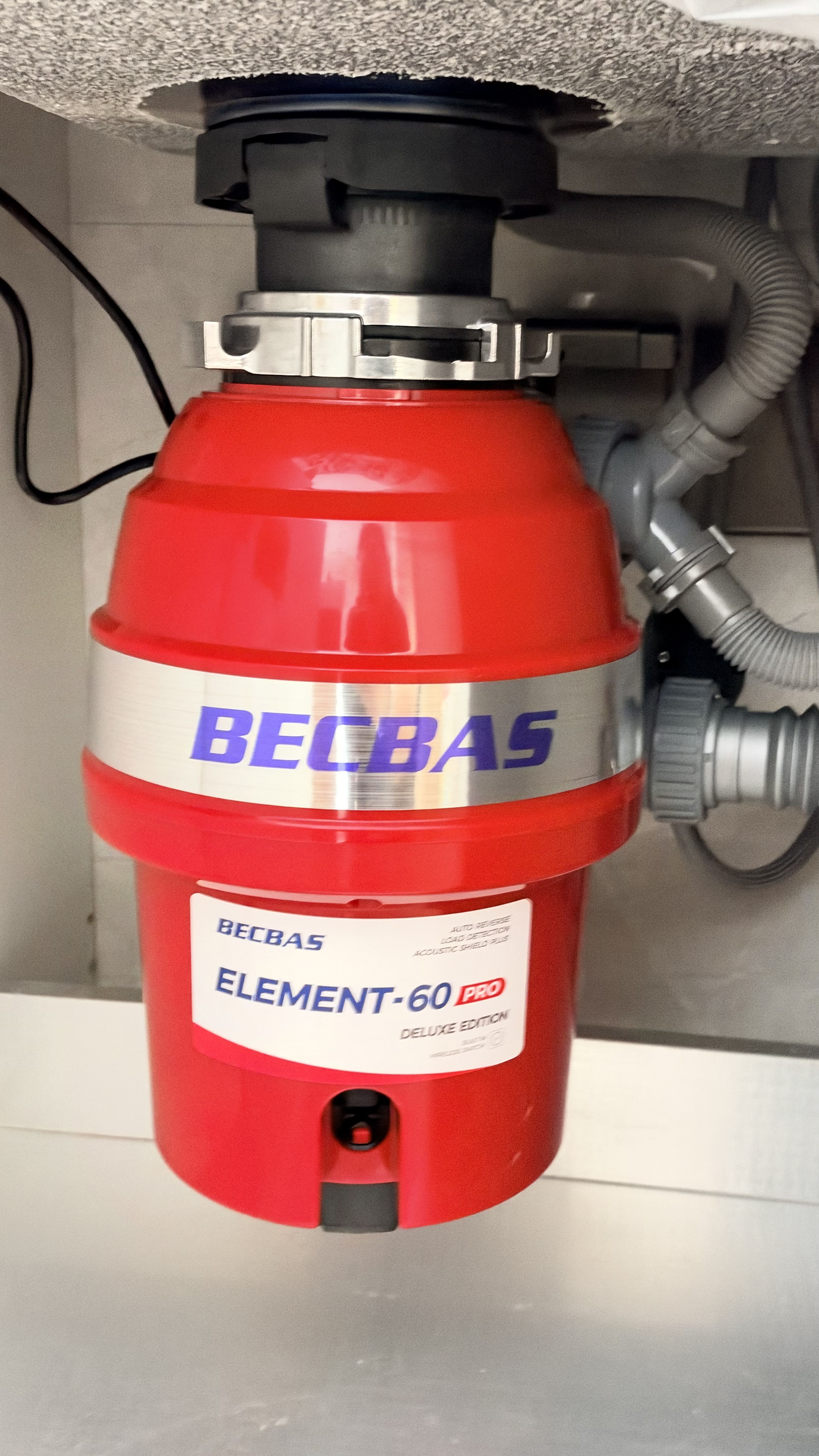 贝克巴斯（BECBAS）智能垃圾处理器E60PRO 智联出水调速关机 已接入米家APP 实拍图