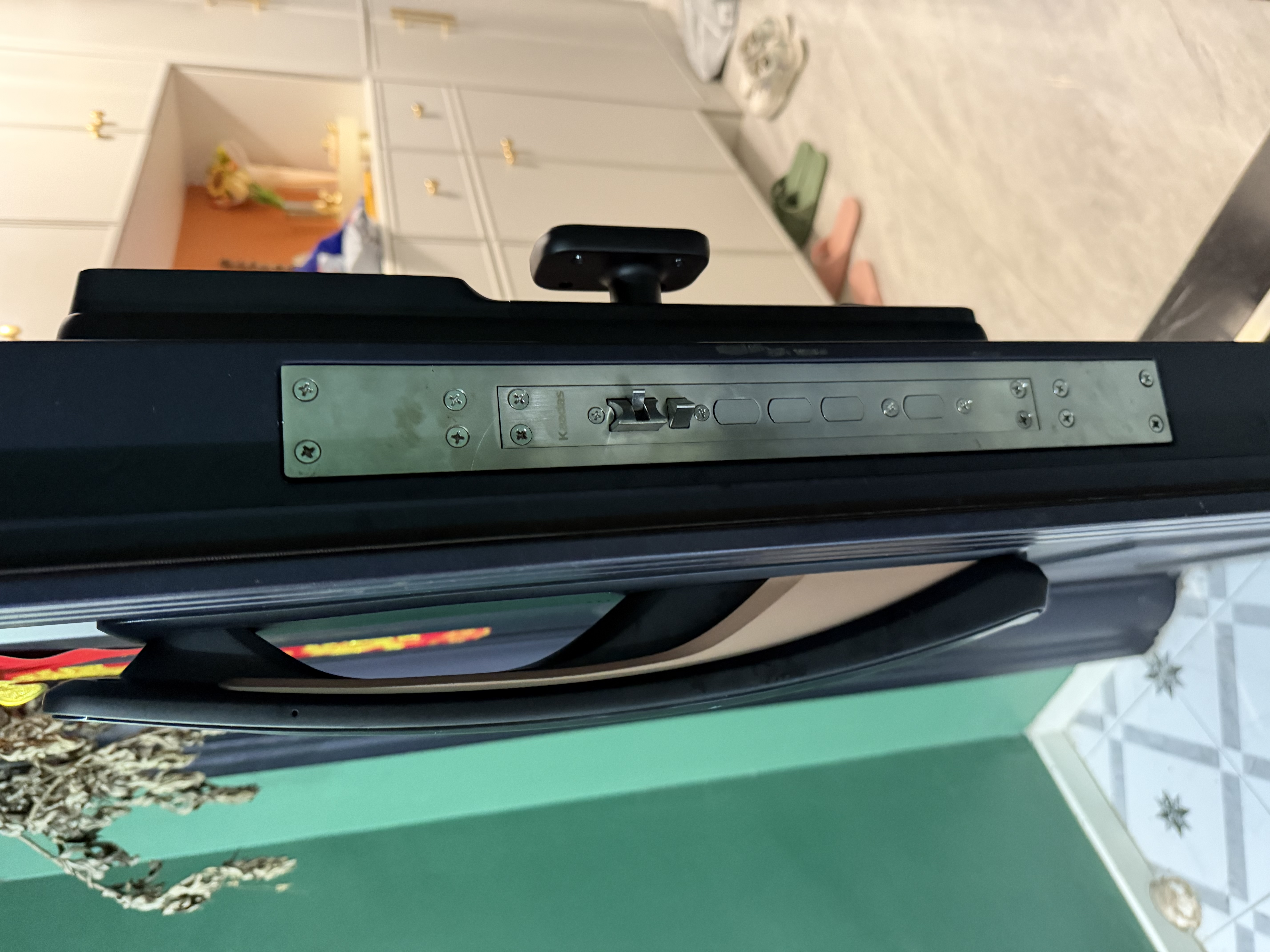 凯迪仕（KAADAS）智能门锁 3D人脸识别可视猫眼大屏指纹锁全自动 Q20F Pro V2 实拍图