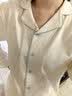 全棉时代男女士睡衣【7A抗菌软弹针织】情侣家居服套装 实拍图