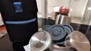 乐扣乐扣（LOCK&LOCK）不锈钢多层保温桶便当饭盒上班族学生带饭饭盒配包餐具2L深蓝色 实拍图
