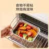 京东京造 空气炸锅烤箱专用锡纸碗盘 烧烤露营长方形铝箔烤盘【15只】 实拍图