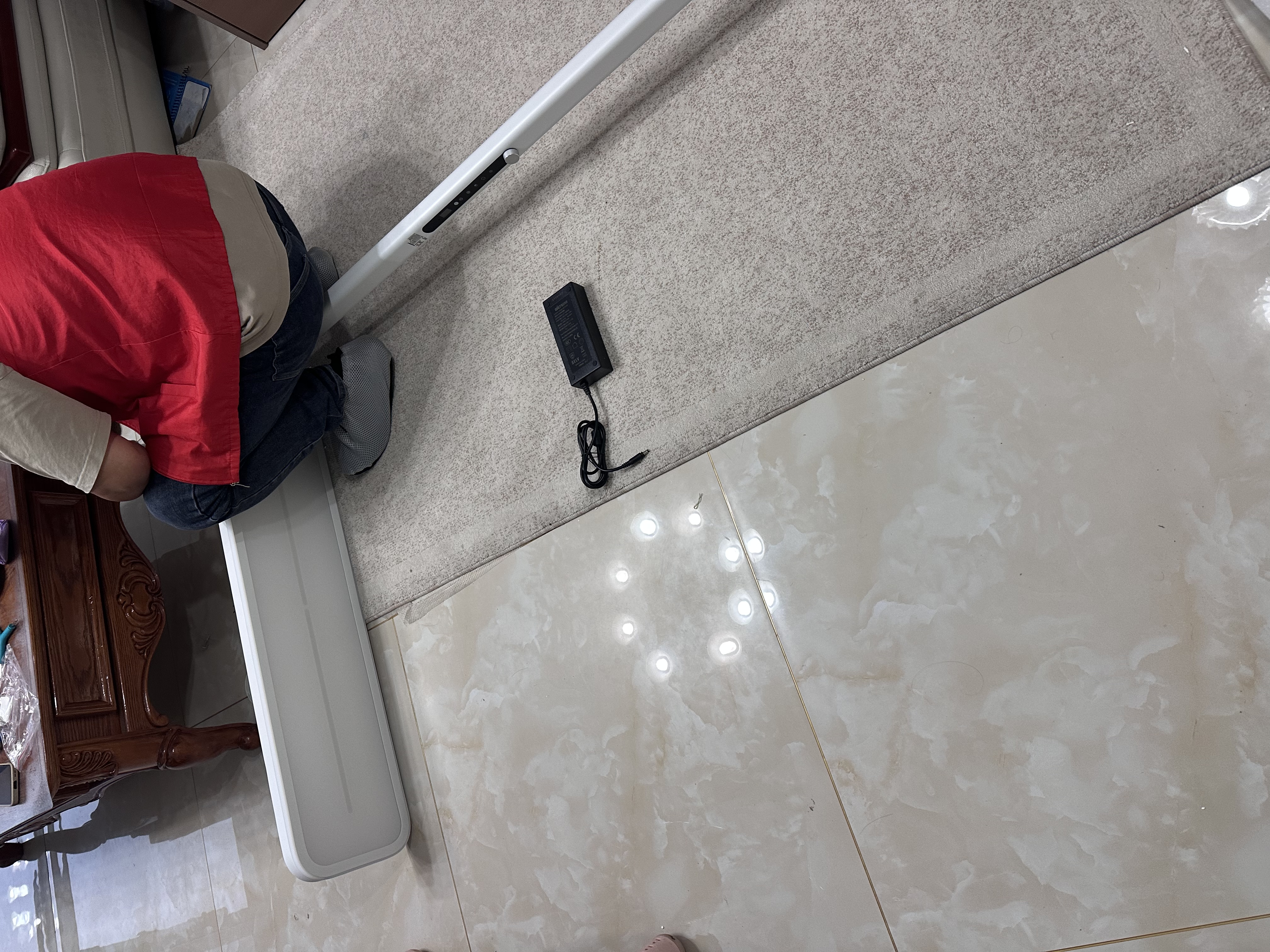 孩视宝大路灯立式护眼灯全光谱儿童学习智能客厅地灯E7-200W-RS送装一体 实拍图