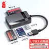 川宇USB3.0  TF/SD/CF/MS卡多功能合一高速读卡器单反相机手机行车记录仪pocket读卡器 实拍图