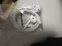 纽曼（Newmine）【金榜】NM-LK06 半入耳式线控有线耳机 手机电脑通用 3.5mm接口 游戏电竞 新款 音乐耳机 白色 实拍图