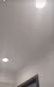 雷士（NVC）LED筒灯家用客厅卧室吊顶过道免开孔明装天花灯PC白色9瓦暖白光 实拍图
