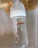 贝亲（Pigeon）玻璃奶瓶宽口径防胀气240ml L号奶嘴 6月+ AA188  实拍图