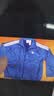 adidas通勤百搭三条纹休闲运动夹克早秋外套男女阿迪达斯三叶草 深靛蓝（推荐选大一码)   M 实拍图