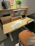 下一章学习桌儿童写字桌实木6-18岁专用书桌椅一套可升降小学生桌子课桌 S9原木色阳光单桌-进口实木+三层书架+护眼锂电灯 80CM-包安装免费 五年质保 实拍图