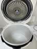 东芝（TOSHIBA）【旗舰新品】小白露风冷电压力锅 5L 4-8人高压锅家用IH锁鲜0排气 纯钛0涂层+陶瓷双胆PC-50MXVC 实拍图