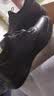 戈耐休闲皮鞋男鞋子男士真皮商务休闲鞋透气垫内增高鞋春秋防滑运动鞋 黑色【真牛皮+上线】 四季款 41 (255mm) 实拍图