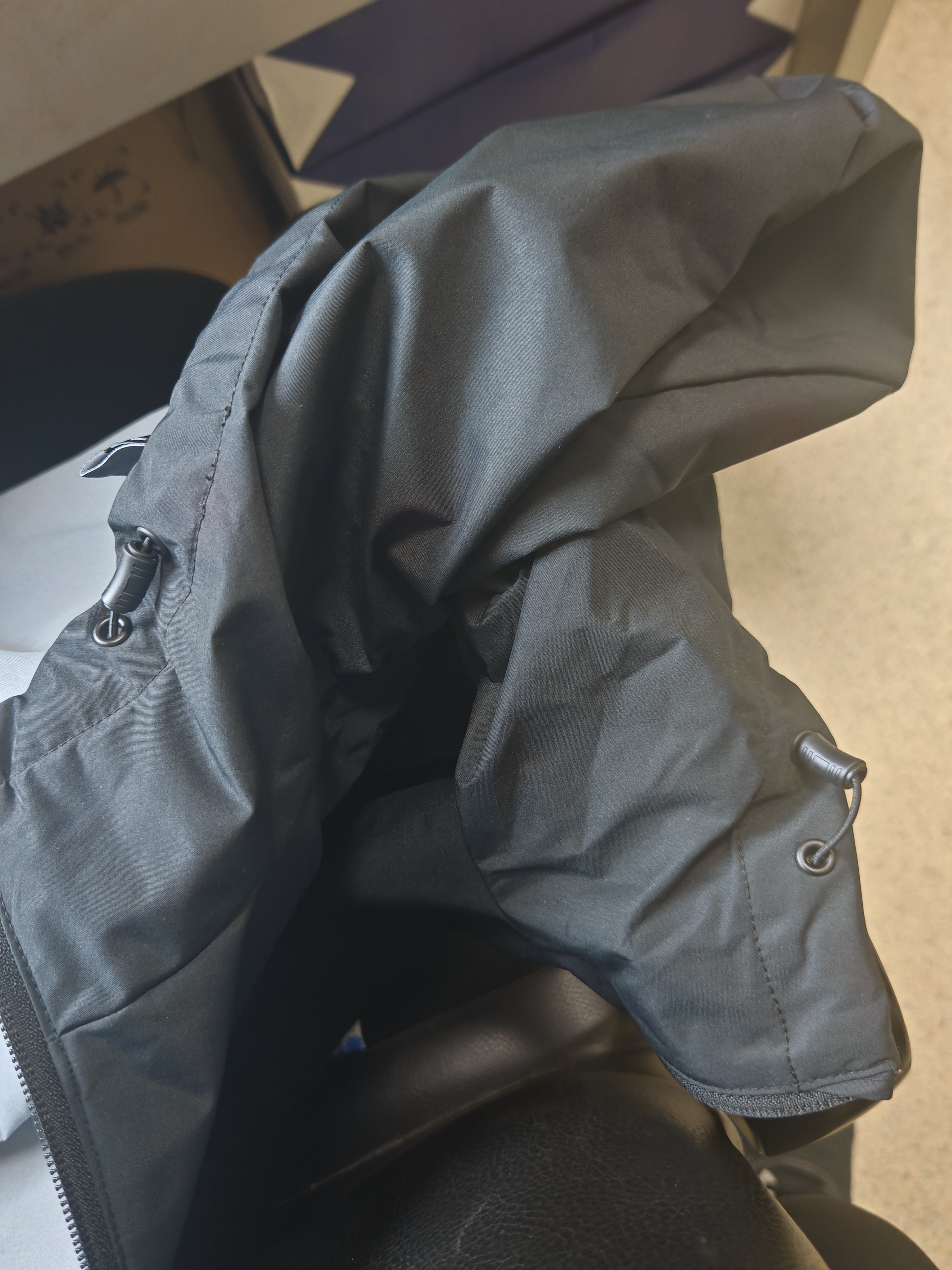 361°三防外套男士秋冬季防泼水运动服休闲通勤连帽防风衣户外夹克 实拍图